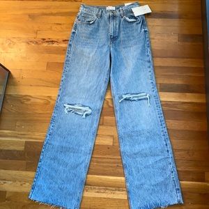 Zara Wide Leg Jeans Size 6
